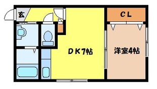 ＲＡＦＦＩＮＥ　Ｎ２０ＷＥＳＴの物件間取画像